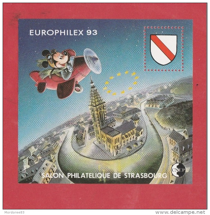 CNEP N° 17 NEUF ** LUXE EUROPHILEX 1993 SALON DE STRASBOURG - CNEP
