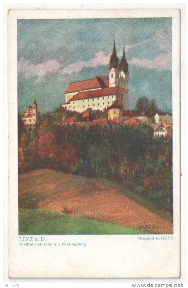 LINZ A. D. - Wallfahrtskirche Am Pöstlingberg - Linz Pöstlingberg