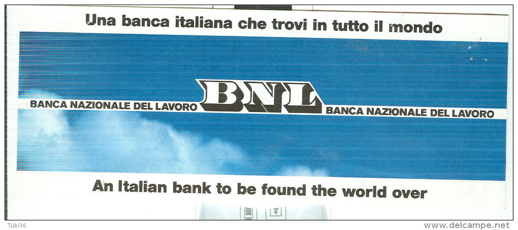 ALISARDA -  BIGLIETTO PASSEGGERI COMPLETO, 1988 PASSENGER COUPON, PUBBLICITA', - Europa