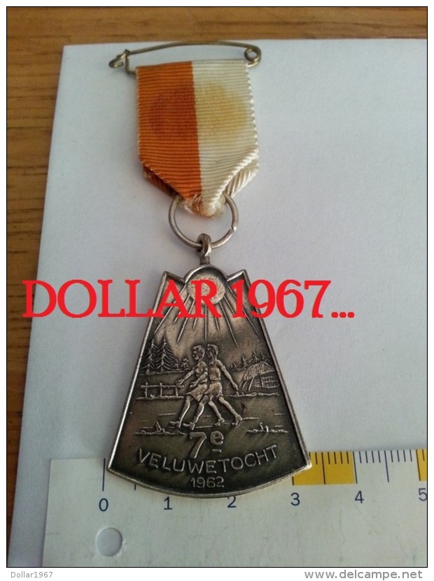 .medal - Medaille - 7 E Veluwtocht 1962 - Other & Unclassified