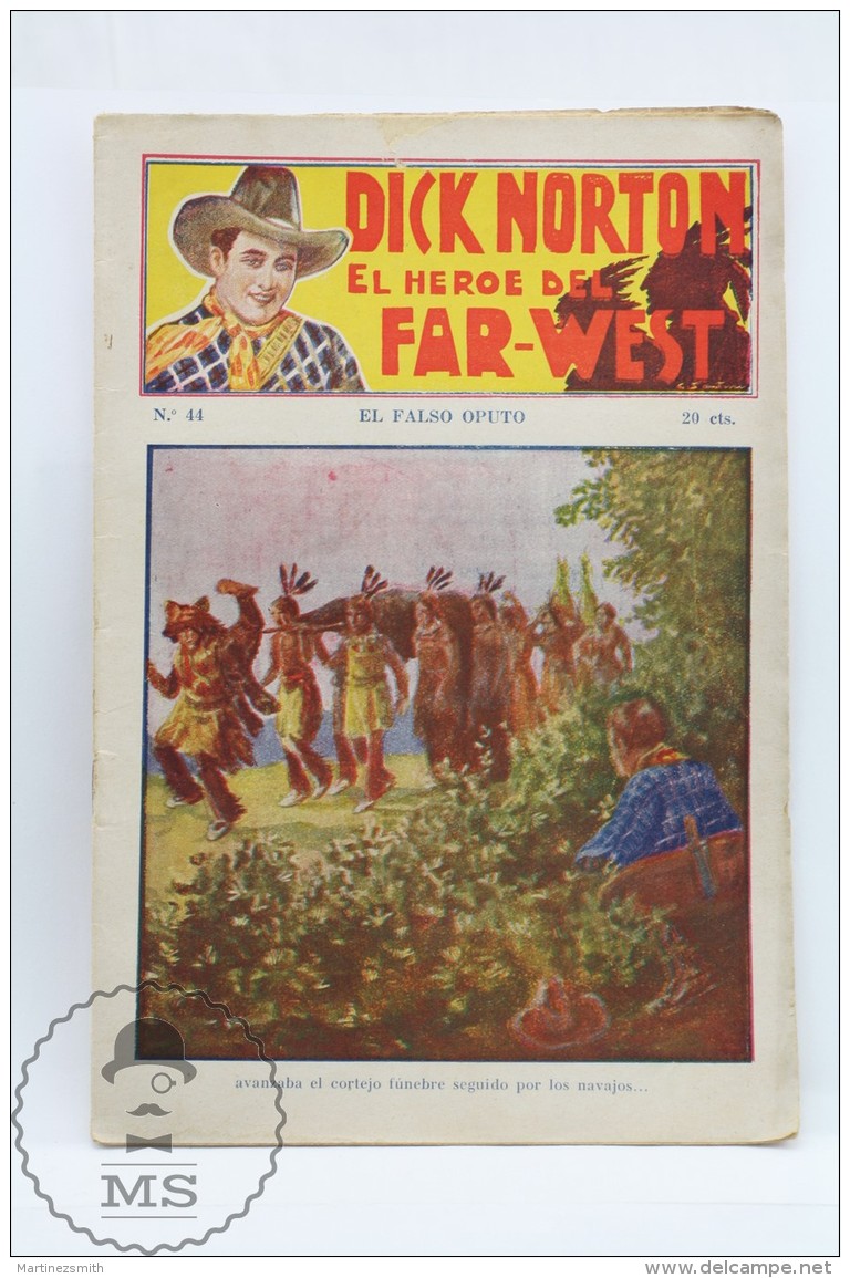 Spanish Edition 1930's Dick Norton The Far West Hero N&ordm; 44 - 16 Pages - Other & Unclassified