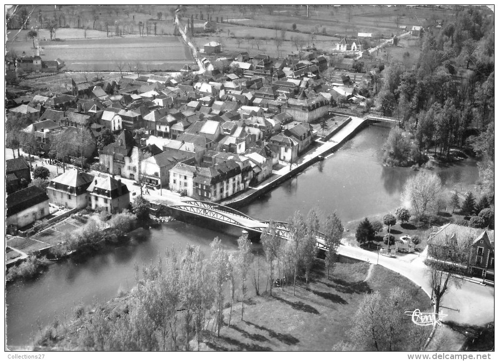 46-BRETENOUX- VUE DU CIEL - LE PONT SUR LA CERE - Bretenoux