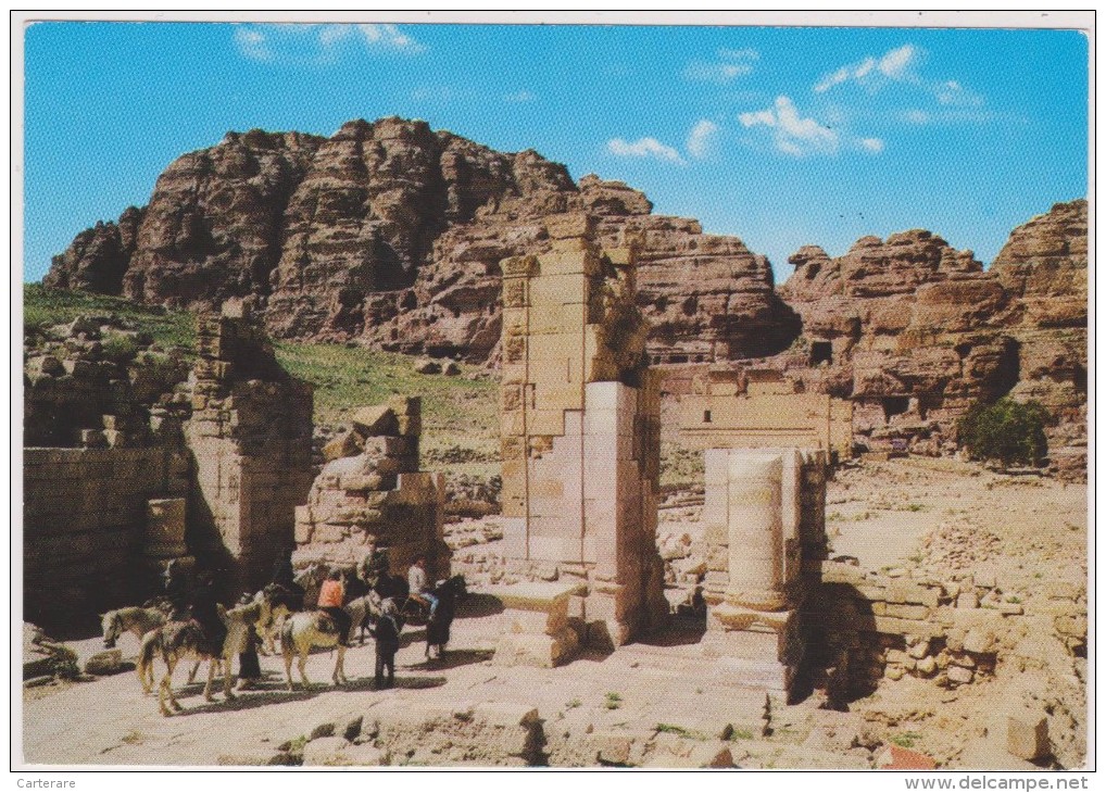 JORDANIE,JORDAN,PETRA,ARCH,CARAVANE - Jordan