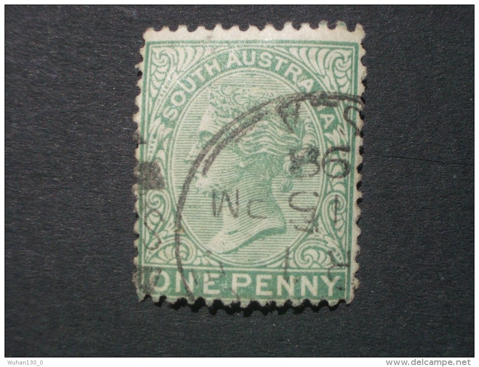 AUSTRALIE  Du  SUD  ( O )   De  1868 / 1874  "    Effigie De VICTORIA  -  Dentelé 10    "  N° 25 .    1  Val. - Used Stamps