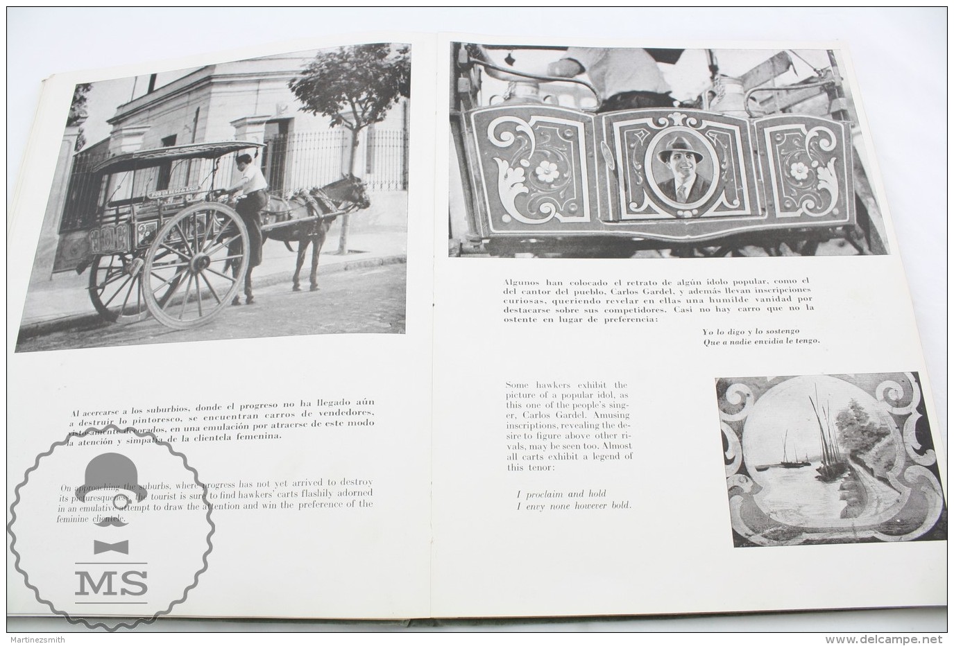 Old 1930´s Buenos Aires Book - Edited in Argentina by Peuser Edtitors - Fully Illustrated by Hans Mann
