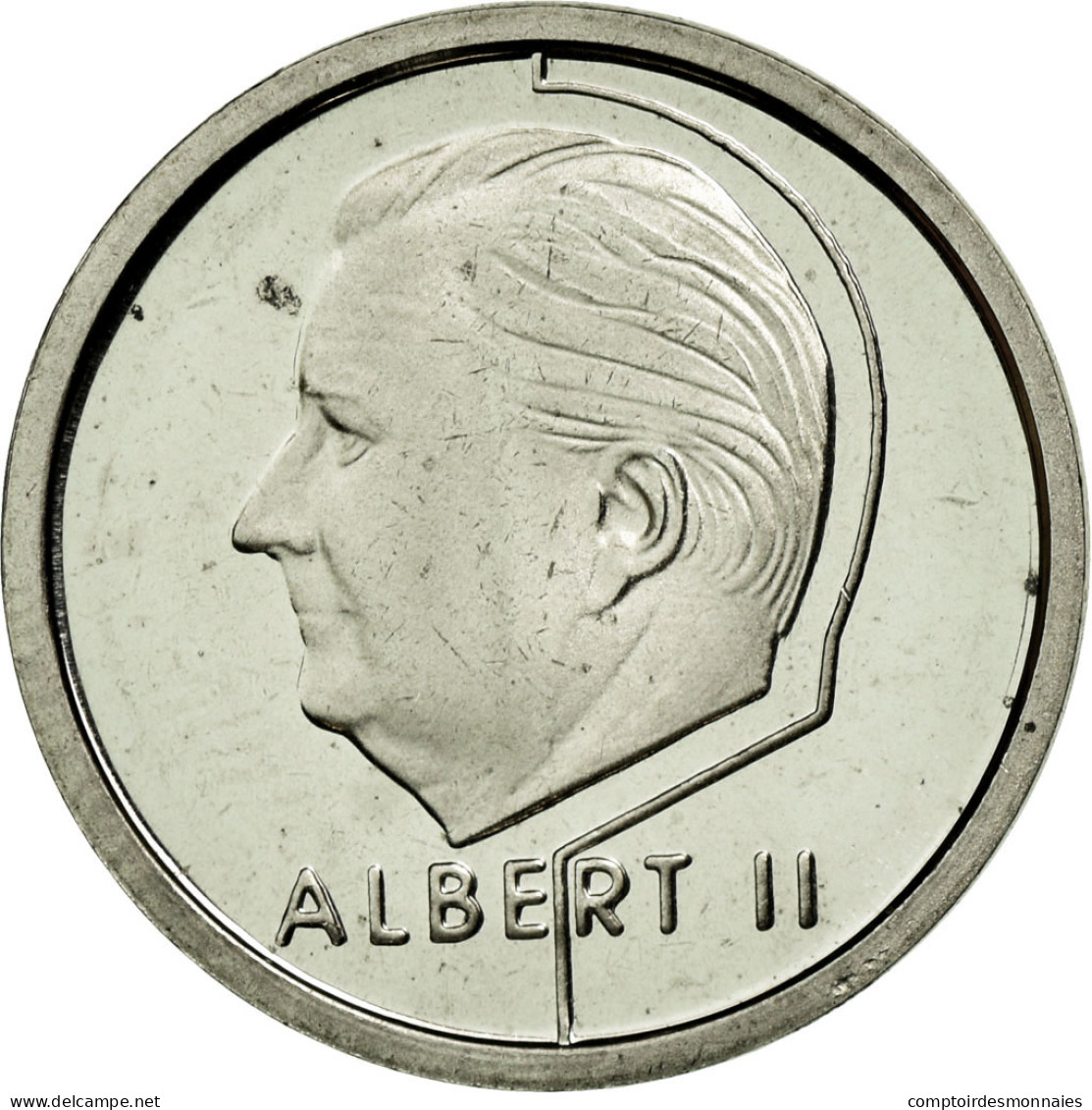 Monnaie, Belgique, Albert II, Franc, 1995, Bruxelles, SPL, Nickel Plated Iron - 1 Franc