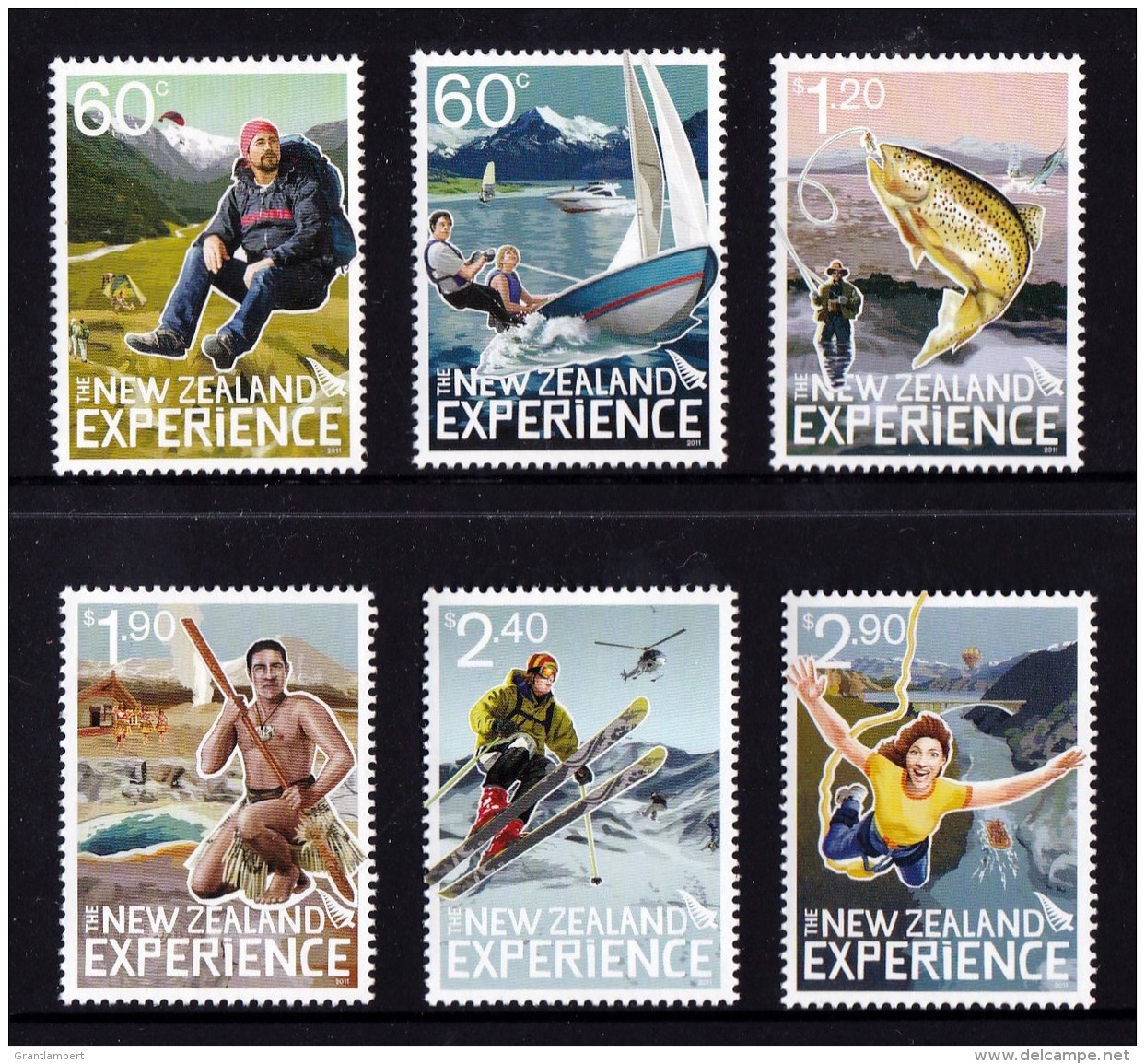 New Zealand 2011 The NZ Experience Set Of 6 MNH - - Nuovi