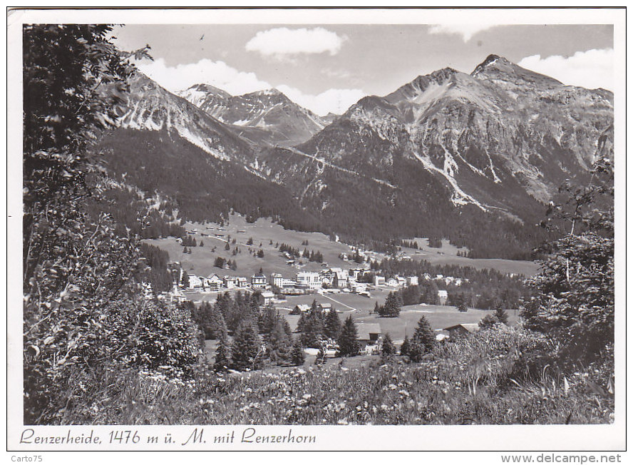 Suisse - Lenzerheide Mit Lenzerhorn - 1953 - Lantsch/Lenz