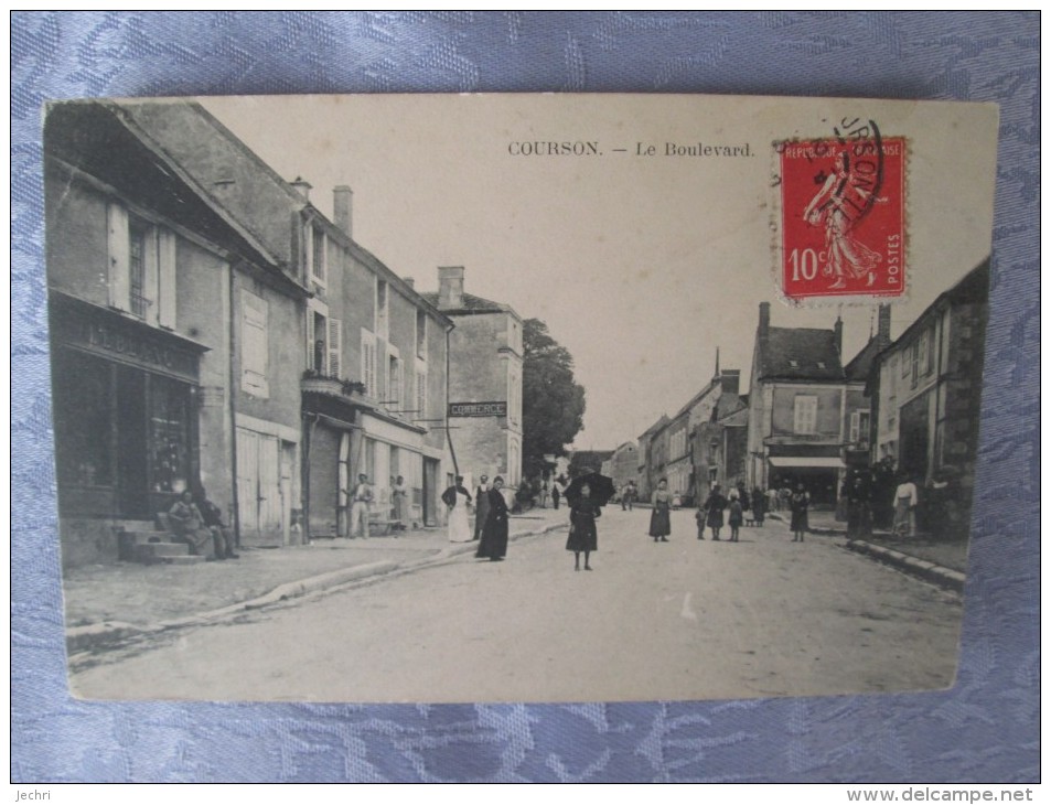 COURSON . LE BOULEVARD - Courson-les-Carrières