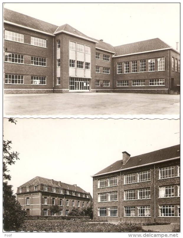 Diepenbeek :  Scholen Van De Zusters Ursulinen-----2 Kaarten - Diepenbeek