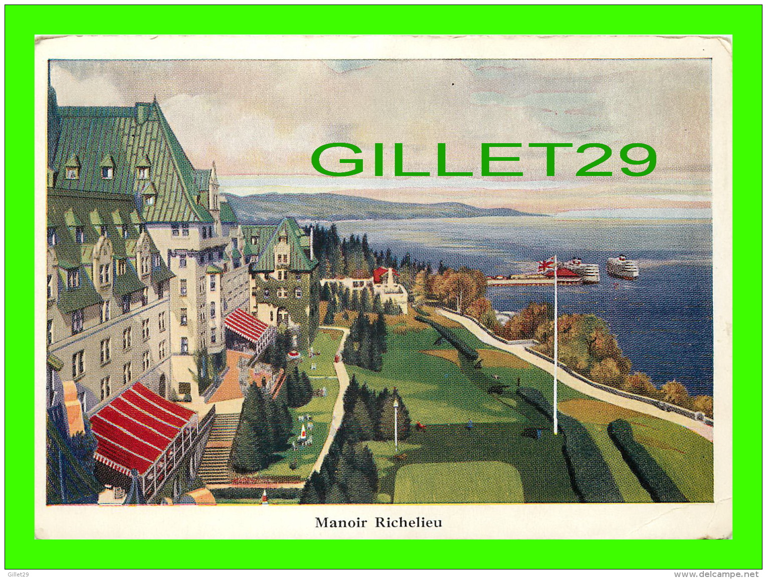 SAGUENAY, QUÉBEC - MANOIR RICHELIEU - CANADA STEAMSHIP LINES LIMITED - LP - - Saguenay