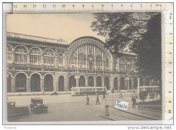 PO5965D# TORINO - STAZIONE PORTA NUOVA - AUTO OLD CARS - TRAMWAY   No VG - Stazione Porta Nuova