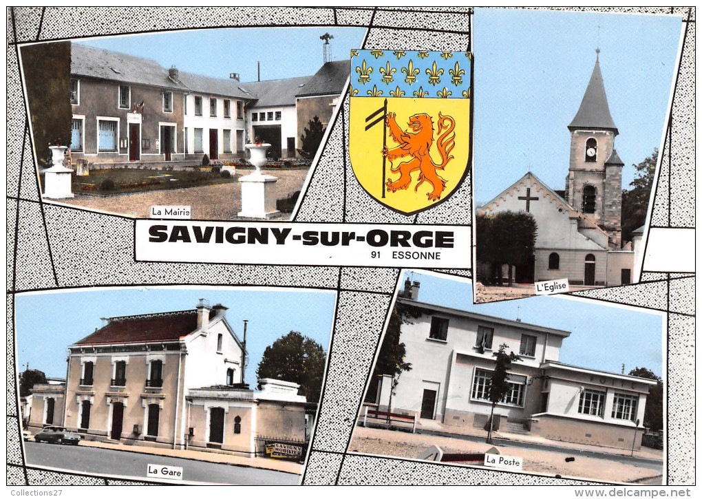 91-SAVIGNY-SUR-ORGE-   MULTIVUE - Savigny Sur Orge