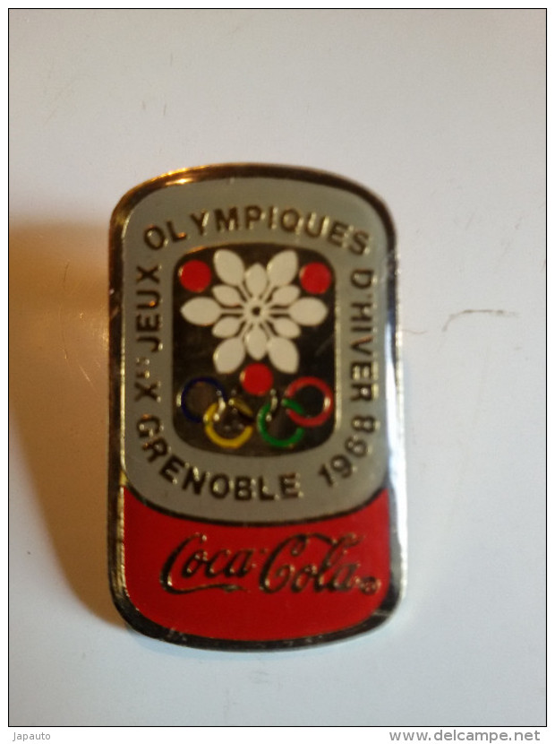 Jeux Olympiques D'hiver Grenoble 1968 - Coca-Cola