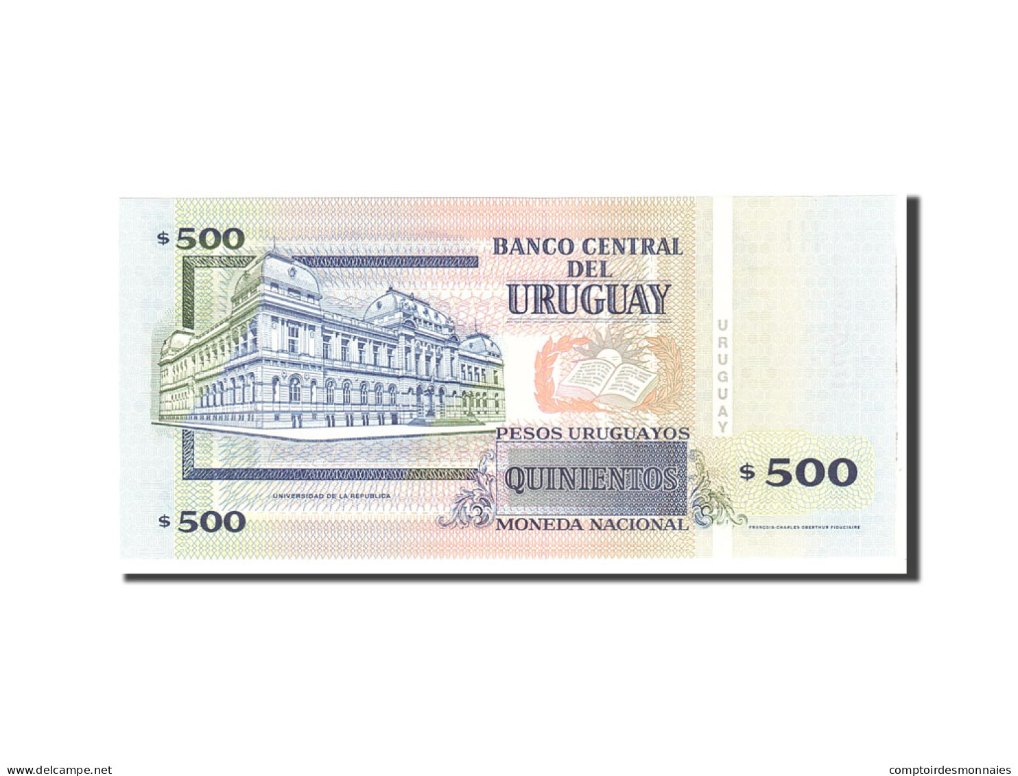 Billet, Uruguay, 500 Pesos Uruguayos, 1999, Undated, KM:82, NEUF - Uruguay