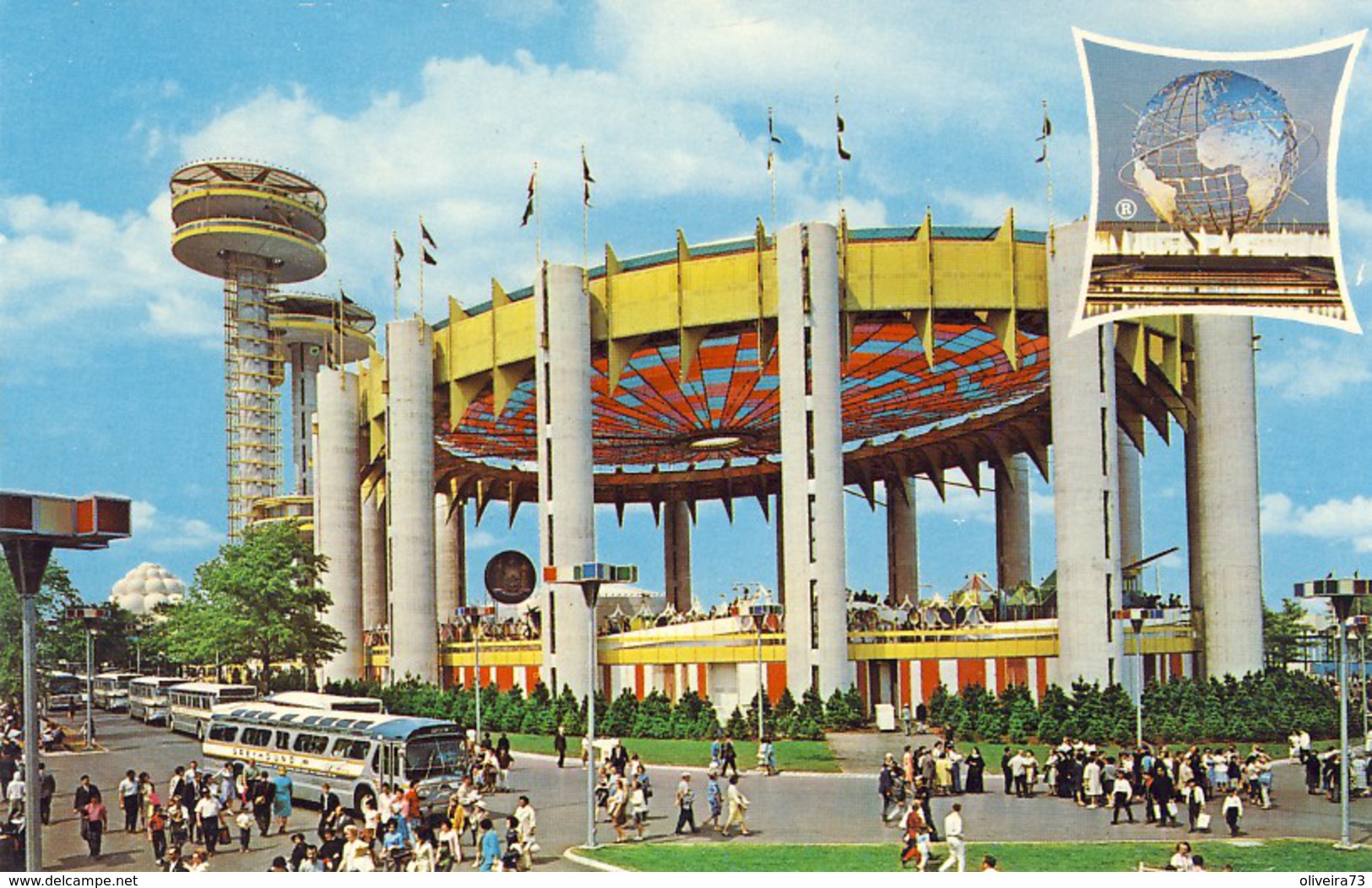 THE NEW YORK STATE EXHIBIT. NEW YORK WORLD'S FAIR 1964-1965, 2 Scans - Exhibitions