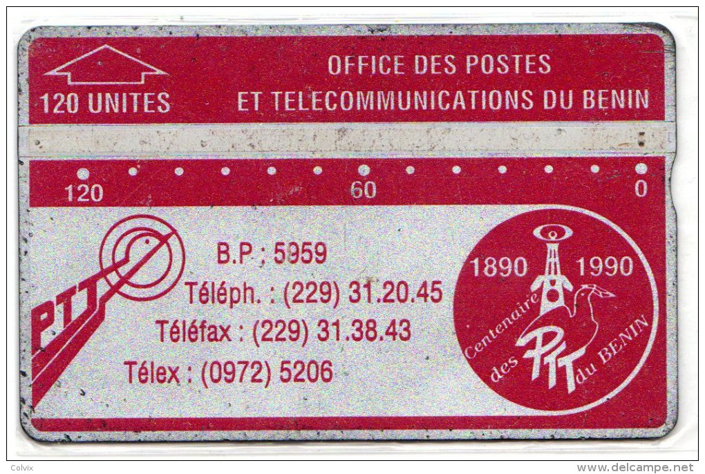 BENIN REF MV CARDS BEN-02A 120U  211A - Benin