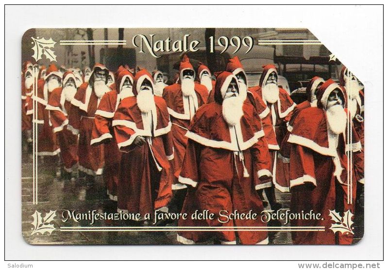 37370 - Ricarica Telefonica - Telefono Cellulare - Telephone - Phone Card - Santa Claus Babbo Natale - Otros – Europa