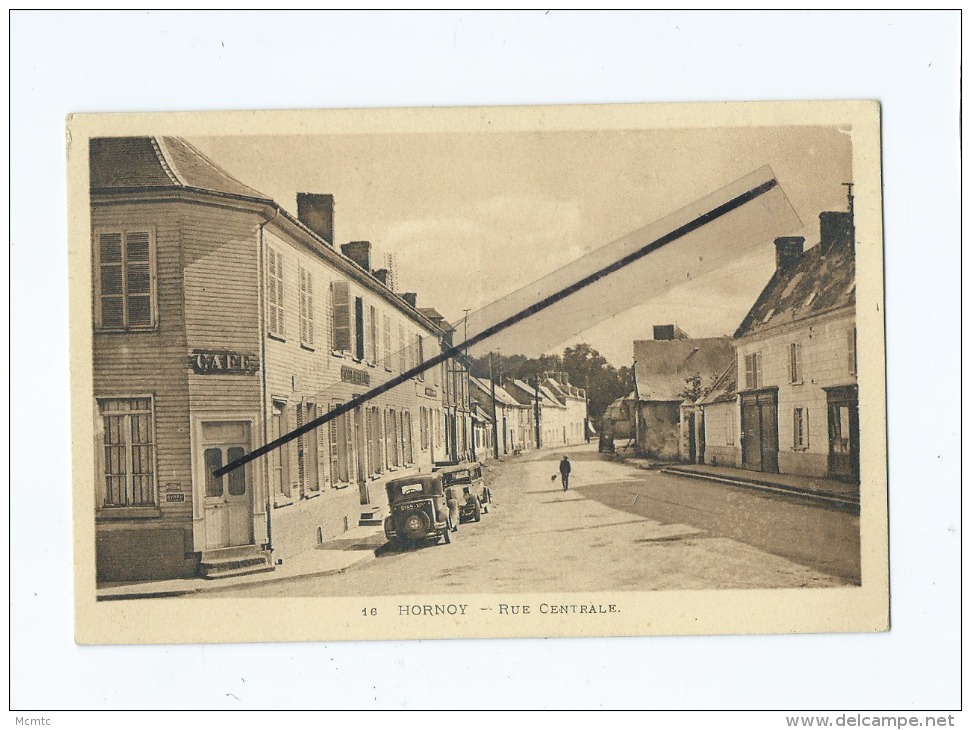 CPA  -  Hornoy  - Rue  Centrale - Hornoy Le Bourg