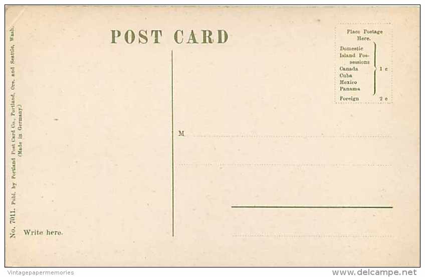 253581-Oregon, Tillamook Rock & Lighthouse, Portland Post Card Co No 7011 - Sonstige & Ohne Zuordnung