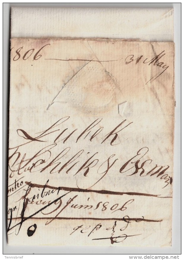1806 " R.4. LÜBECK " Nach Basel , #5306 - Lubeck