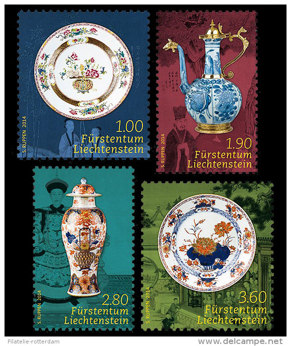 Liechtenstein - Postfris / MNH - Complete Set Porseleine Schatten 2014 - Neufs