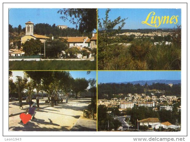 08456-LE-13-LUYNES-Vues Diverses Du Village-------------multivues - Luynes