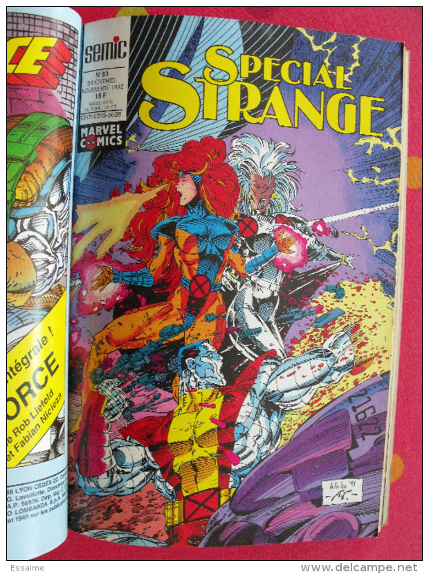 Album Spécial Strange N° 28 De 1992. Marvel Comics. Semic France. Contient Les N° 82,83,84 - Special Strange