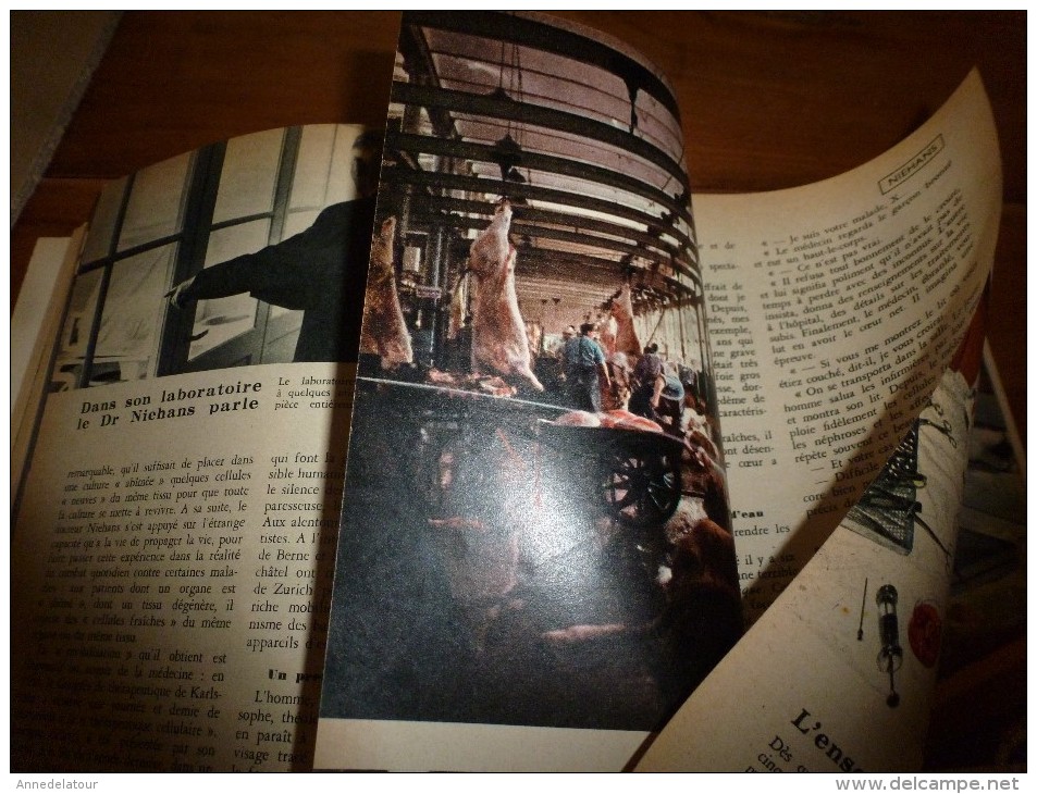 1955 SCIENCE et VIE n° 453:Titres :voir SOMMAIRE  2e photo :EINSTEIN; Jeu d' ECHEC; Atome; Plus de vie; etc