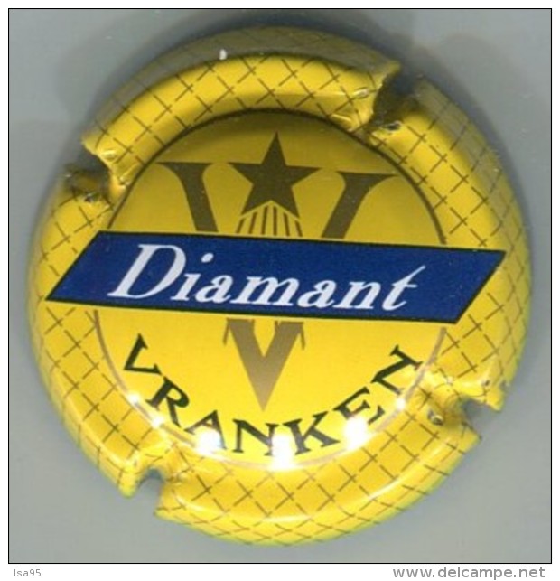 CAPSULE-CHAMPAGNE VRANKEN N°19 Jaune Diamant - Vranken