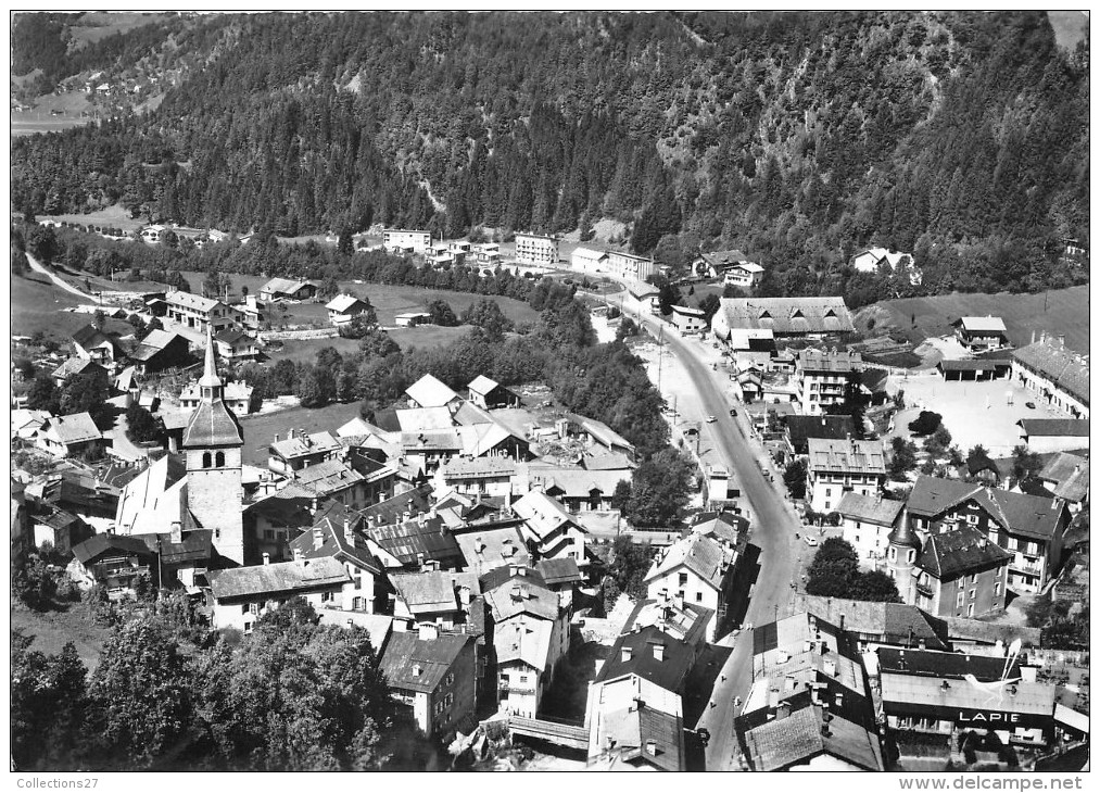 73-BEAUFORT- VUE GENERALE, ROUTE D'ALBERTVILLE - Beaufort