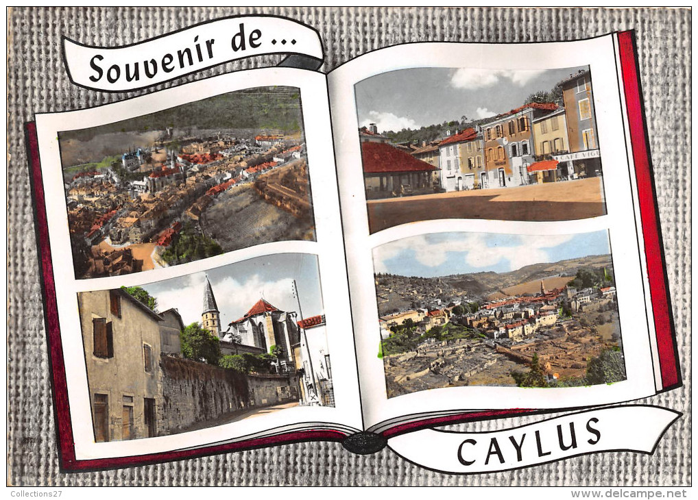 82-CAYLUS- MULTIVUE - Caylus