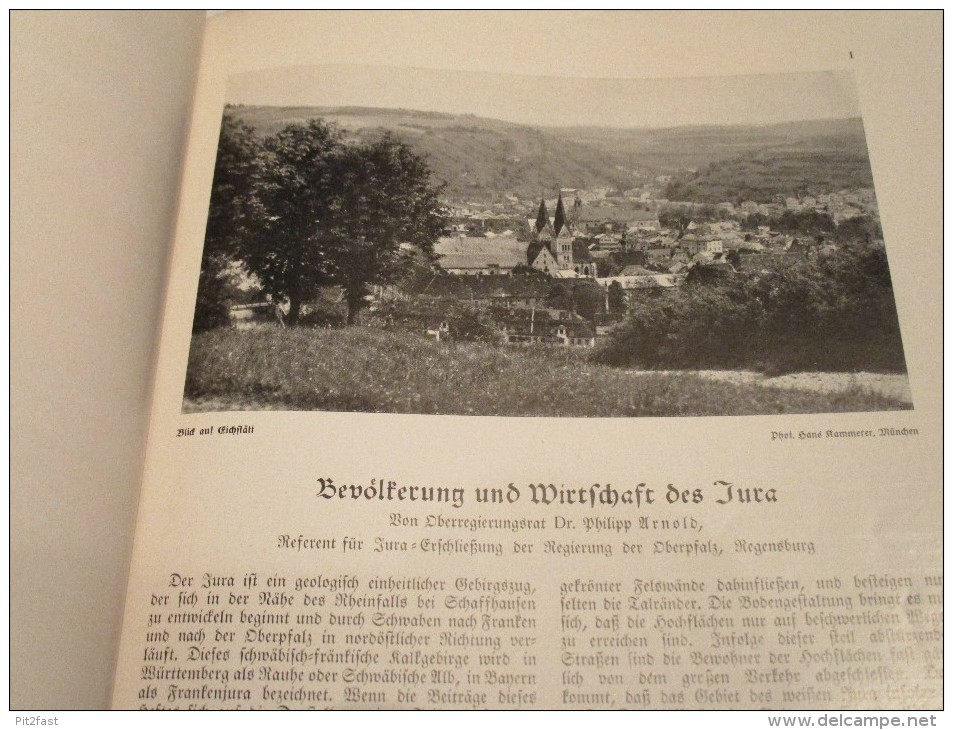 10 Jahre Jura In Mittelfranken / Oberpfalz, 1929 , Eichstätt , Mörnsheim , Pappenheim , Solnhofen , Dietfurt , Berching - Eichstaett