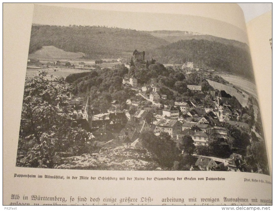 10 Jahre Jura in Mittelfranken / Oberpfalz, 1929 , Eichstätt , Mörnsheim , Pappenheim , Solnhofen , Dietfurt , Berching