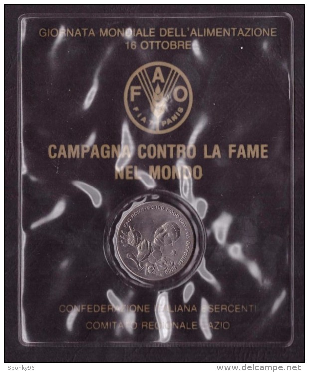 CAMPAGNA CONTRO LA FAME NEL MONDO - CONFEDERAZIONE ITALIANA ESERCENTI - COMITATO REGIONALE LAZIO - ANNO 1989 - - Autres & Non Classés