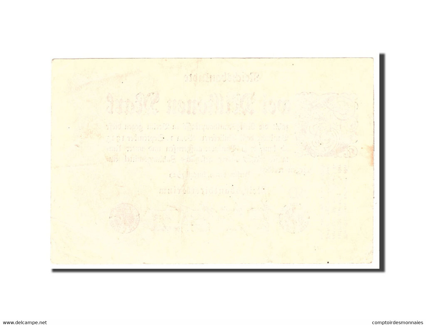 Billet, Allemagne, 2 Millionen Mark, 1923, 1923-08-09, KM:104a, TTB - 2 Millionen Mark