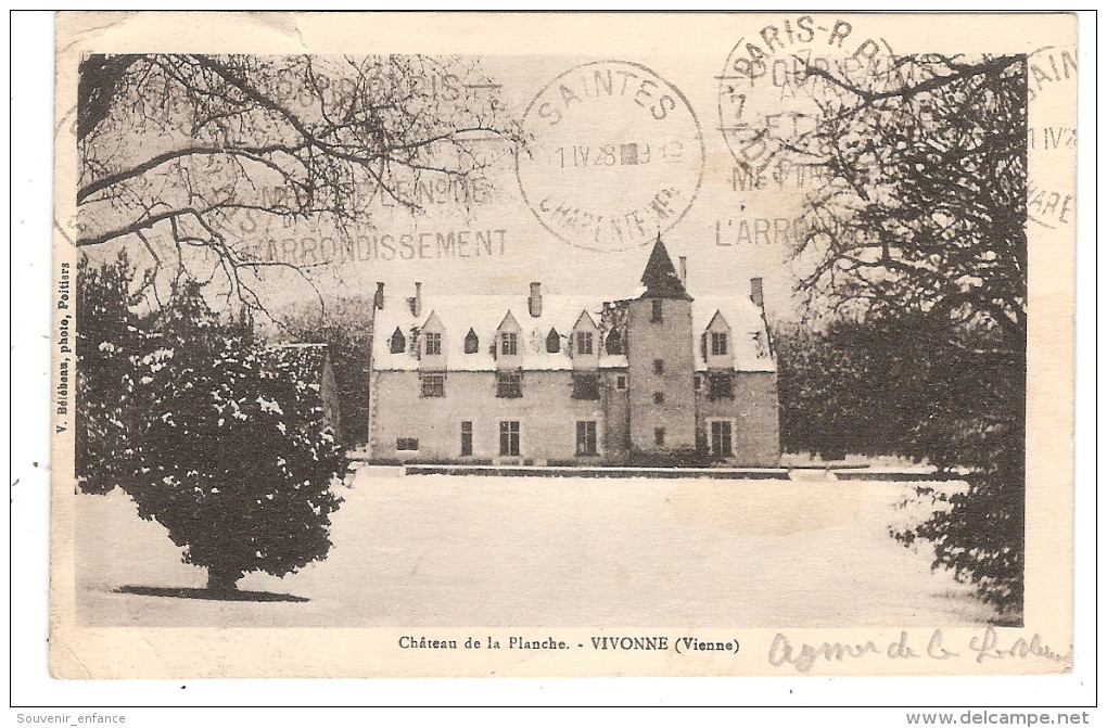 CPA Vivonne  Château De La Planche 86 Vienne - Vivonne