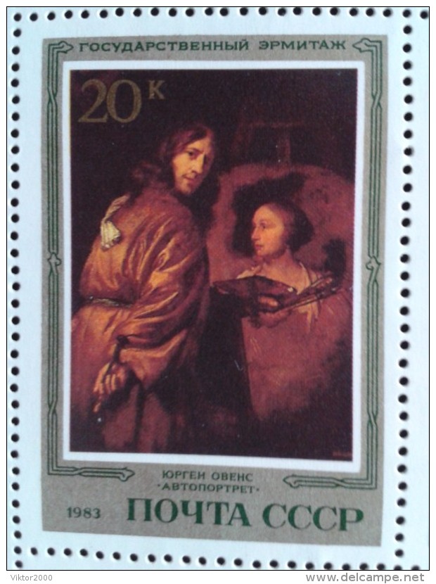 RUSSIA 1983 MNH (**)YVERT 5052 Peinture De L'allemagne - Hojas Completas