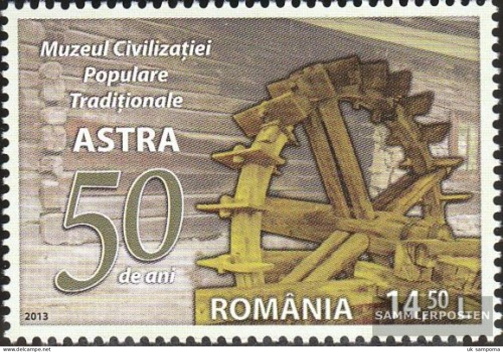 Romania 6752 (complete Issue) Unmounted Mint / Never Hinged 2013 Open Air Museum - Nuovi