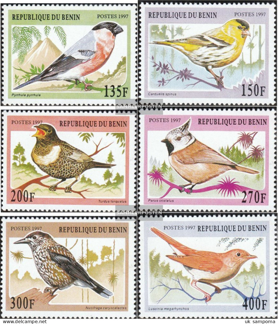 Benin 957-962 (complete Issue) Unmounted Mint / Never Hinged 1997 Songbird - Other & Unclassified