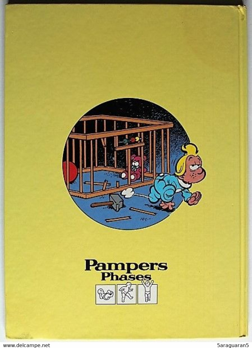 BD TOUPET - HS - Toupet En Tient Une Couche - EO Publicitaire Pampers 1992 - Toupet