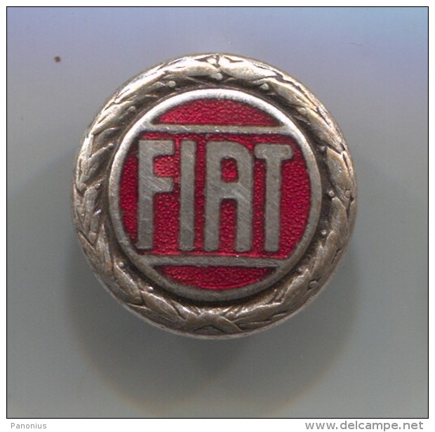 FIAT  - Car Auto Automotive, Truck, Lkw, Vehicle, Vintage Pin, Badge, Enamel - Fiat