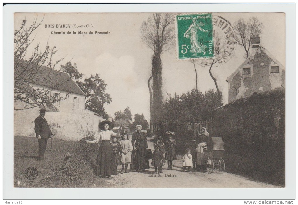 BOIS D´ARCY - YVELINES - CHEMIN DE LA MARE DU PRESSOIR - Bois D'Arcy