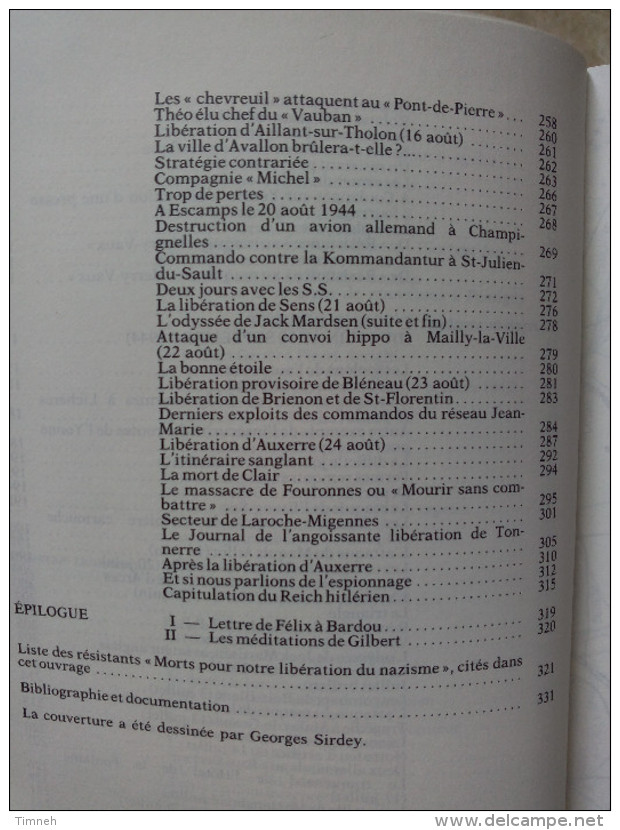 LA CROIX DE SAINT ANDRE - ROBERT BAILLY édité par ANACR YONNE 1983