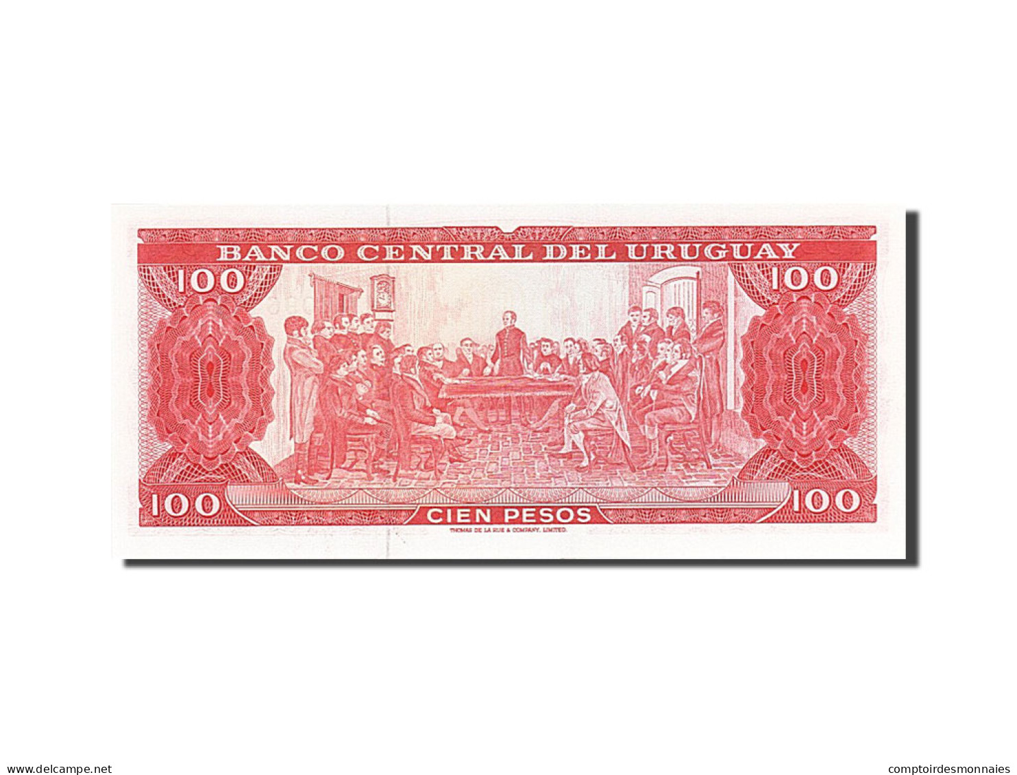 Billet, Uruguay, 100 Pesos, 1967, Undated (1967), KM:47a, SPL - Uruguay