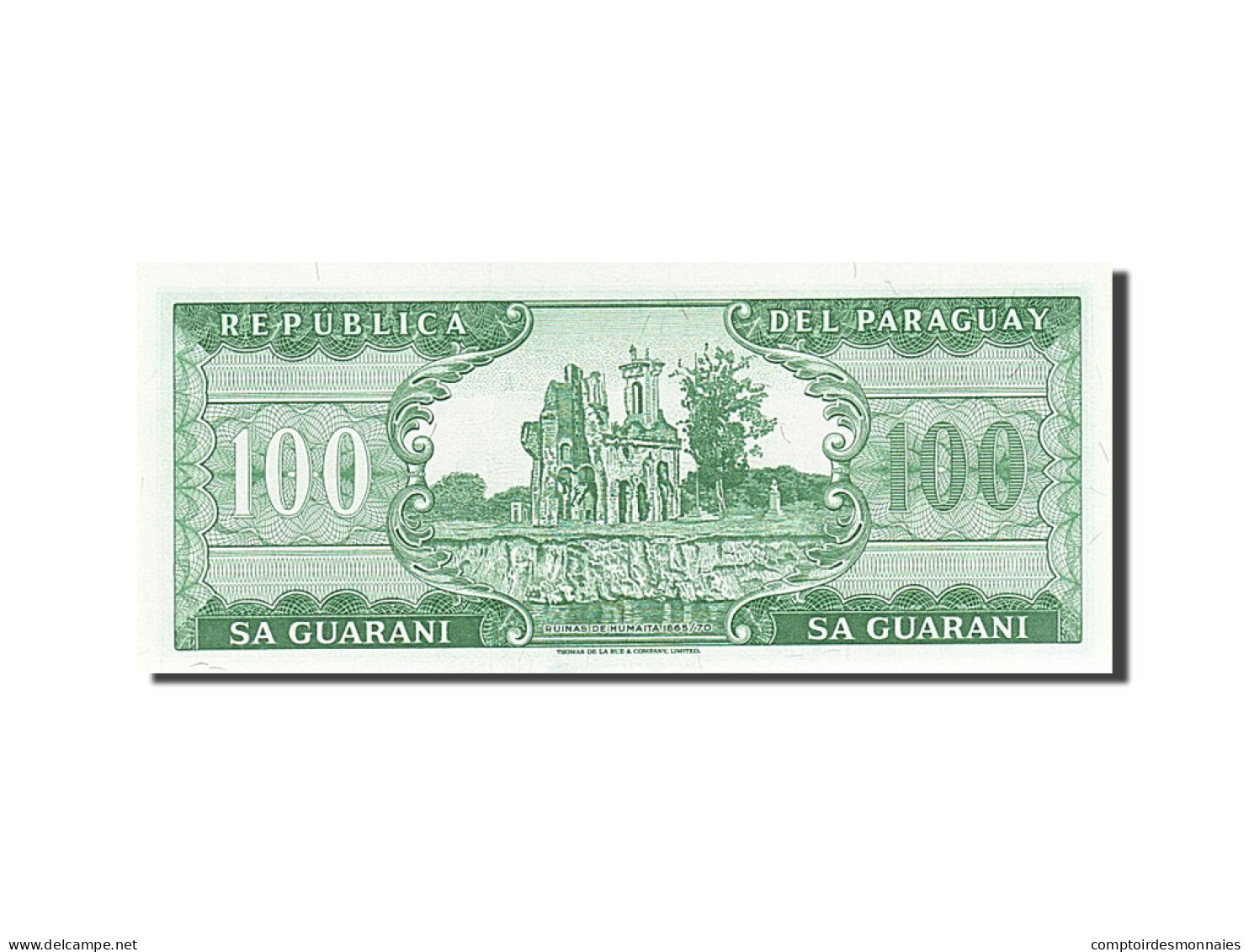 Billet, Paraguay, 100 Guaranies, 1952, 1952, KM:199b, SPL - Paraguay