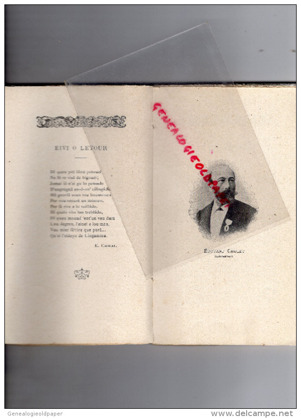 87-23-19- LA GNORLA DE LINGAMIAU-EDOUARD CHOLET- LIMOGES DUCOURTIEUX-PATOIS LIMOUSIN-1901 - Limousin