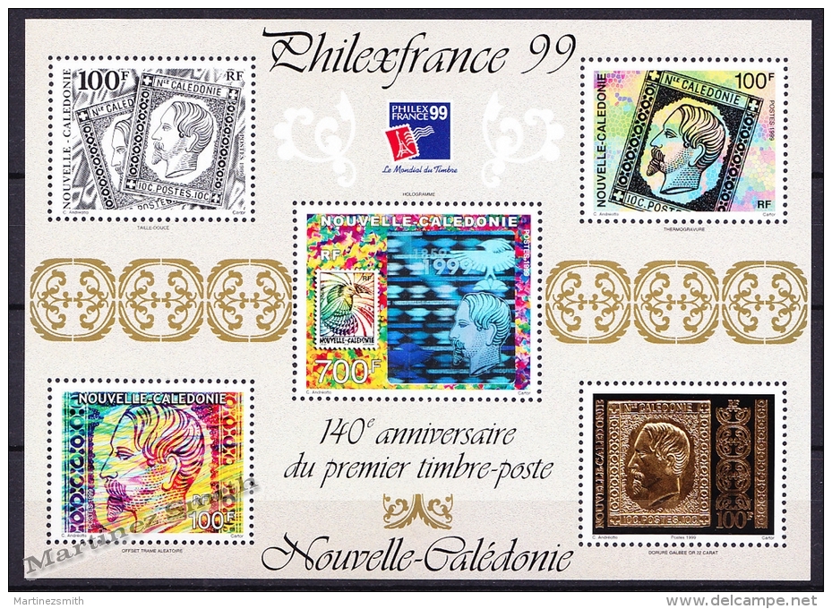 New Caledonia - Nouvelle Calédonie 1997 Yvert BF-21 Philexfrance '99, 140th Ann. First Stamp - MNH - Blocs-feuillets