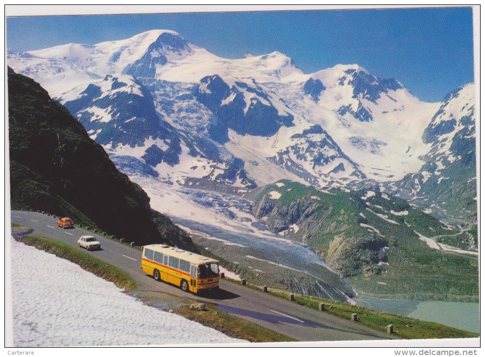 SUISSE,SCHWEIZ,SVIZZERA,SWITZERLAND,HELVETIA,SWISS ,URI,COL DU SUSTEN,SUSTENPASS,AAR,REUS,BUS,MASSIF SAINT GOTHARD - Other & Unclassified