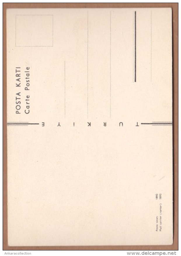 AC - POSTAL STATIONERY - MAIL CARRIER - TARTAR - Postal Stationery